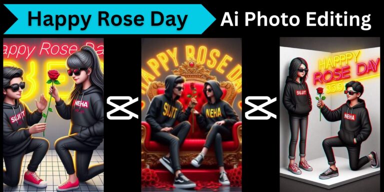 Happy Rose Day Ai Photo Editing