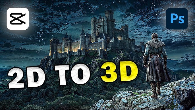 2D to 3D CapCut Tutorial – Fast and Easy Conversion