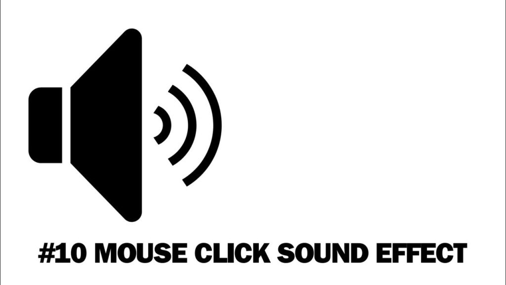 What sound effect in capcut is the mouse clicking sound?