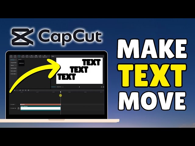 How to move image over text in capcut